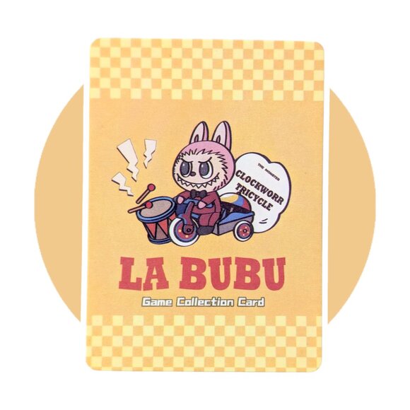 Labubu Game Collection Trading Card (WW08): Pink Monster Pisces, LABU-008 - Picture 2 of 2